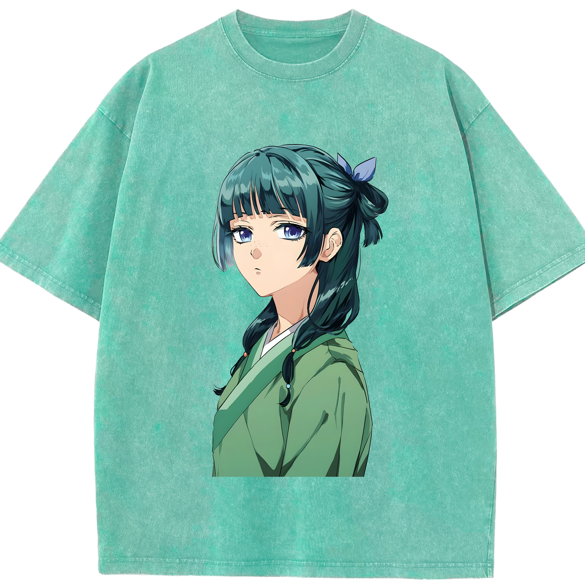 （画像用） 薬屋のひとりごと The Apothecary Diaries 綿100% ヴィンテージ風 半袖Tシャツ（フロントプリント）